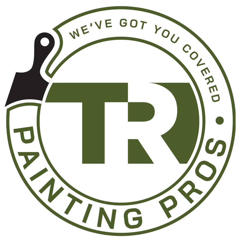 Home 22 TRPaintin Pros Circle Logo White Brush Cutout Circle TR Painting Pros